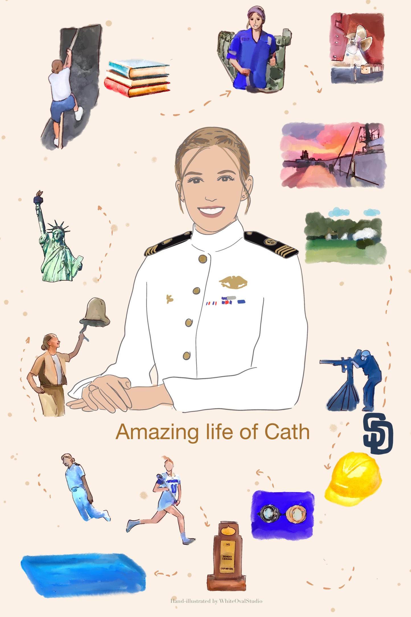 Life in picture - unique gift for birthday, graduation, anniversary, mother's day, father's day
