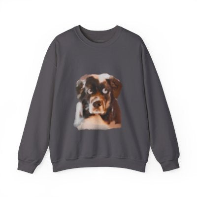 Custom Pet Portrait Sweatshirt – Your Pet’s Funniest Expressions (Eye Rolls, Bored Stares & More!)
Unisex Crewneck Sweatshirt