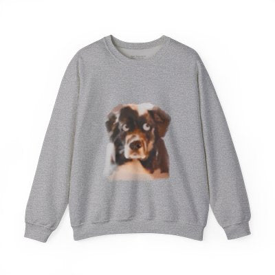 Custom Pet Portrait Sweatshirt – Your Pet’s Funniest Expressions (Eye Rolls, Bored Stares & More!)
Unisex Crewneck Sweatshirt