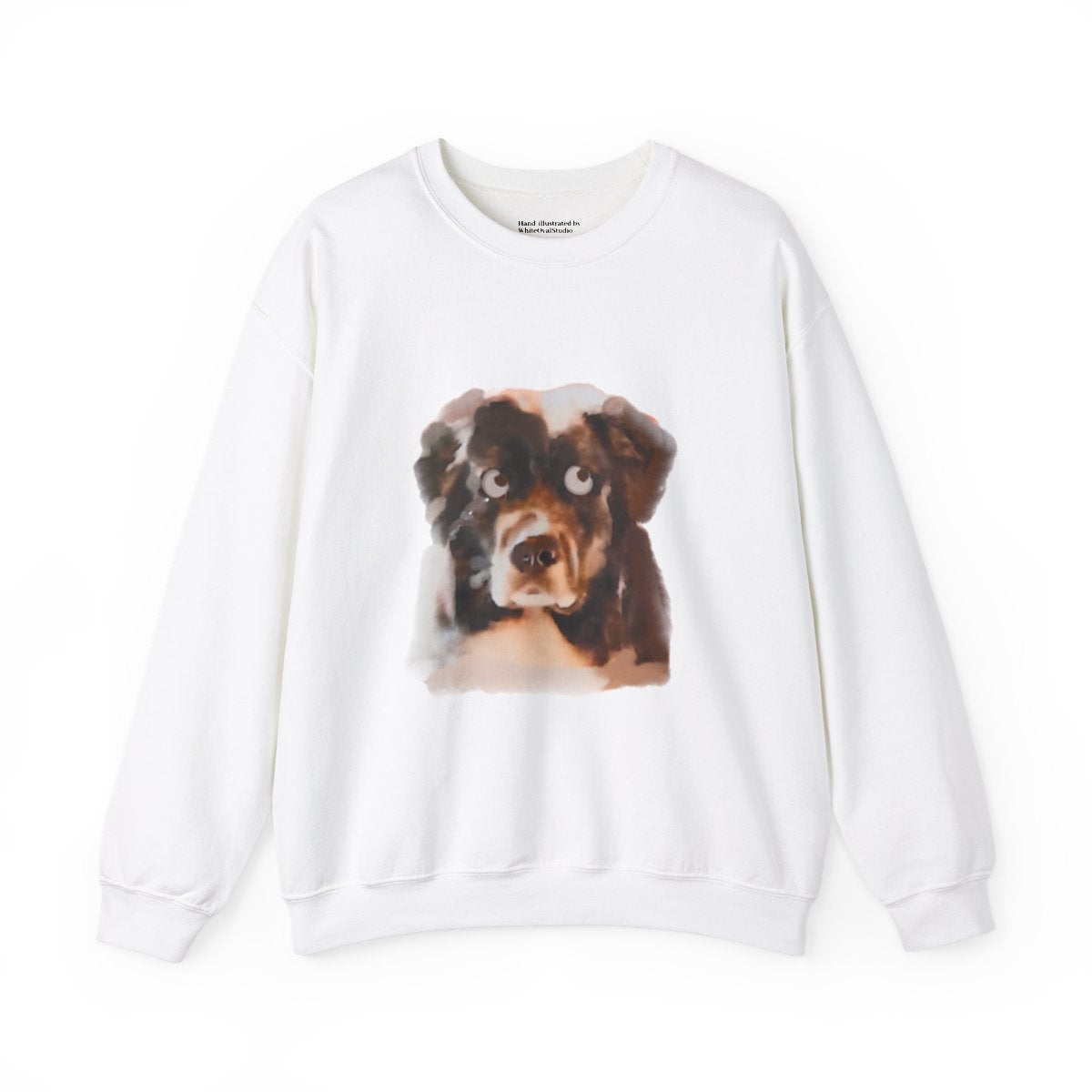 Custom Pet Portrait Sweatshirt – Your Pet’s Funniest Expressions (Eye Rolls, Bored Stares & More!)
Unisex Crewneck Sweatshirt