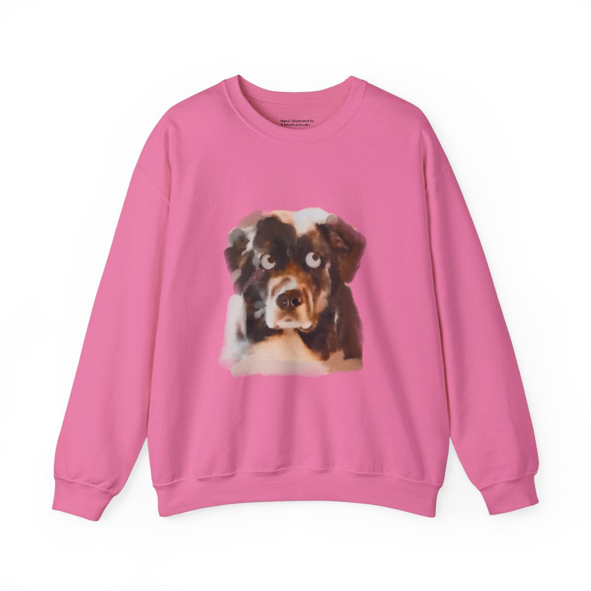 Custom Pet Portrait Sweatshirt – Your Pet’s Funniest Expressions (Eye Rolls, Bored Stares & More!)
Unisex Crewneck Sweatshirt